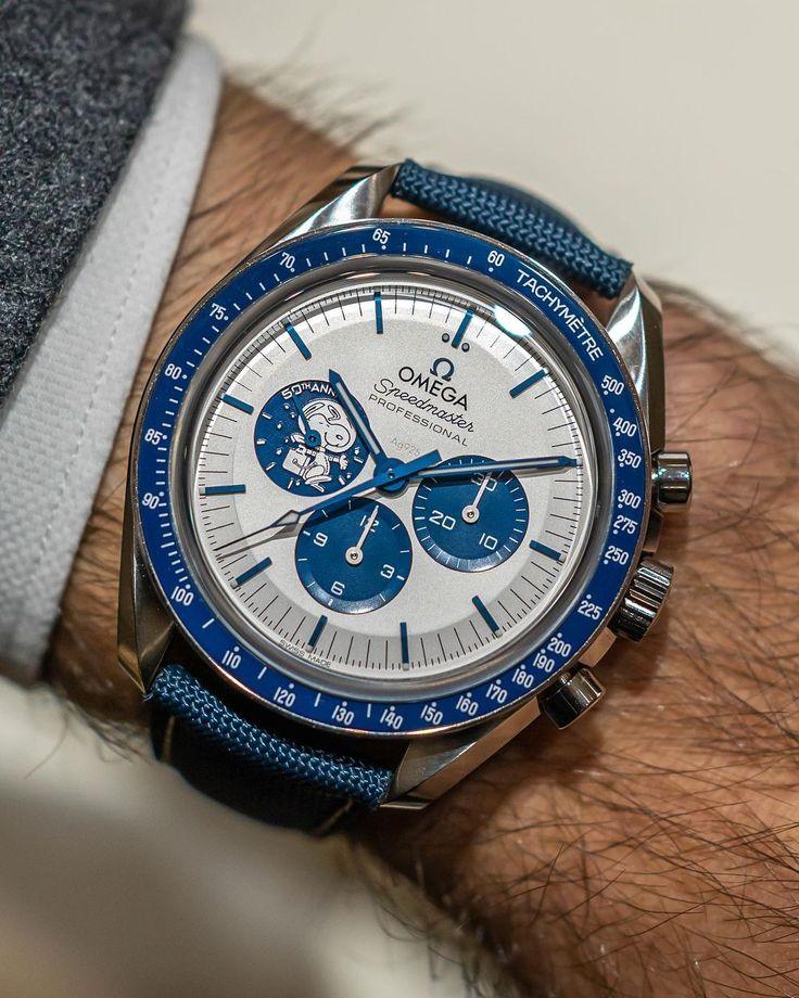 Ômega Speedmaster Silver Snoopy Anniversary Series