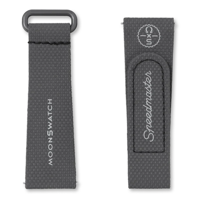 MOONSWATCH RUBBER DARK GREY/BLACK