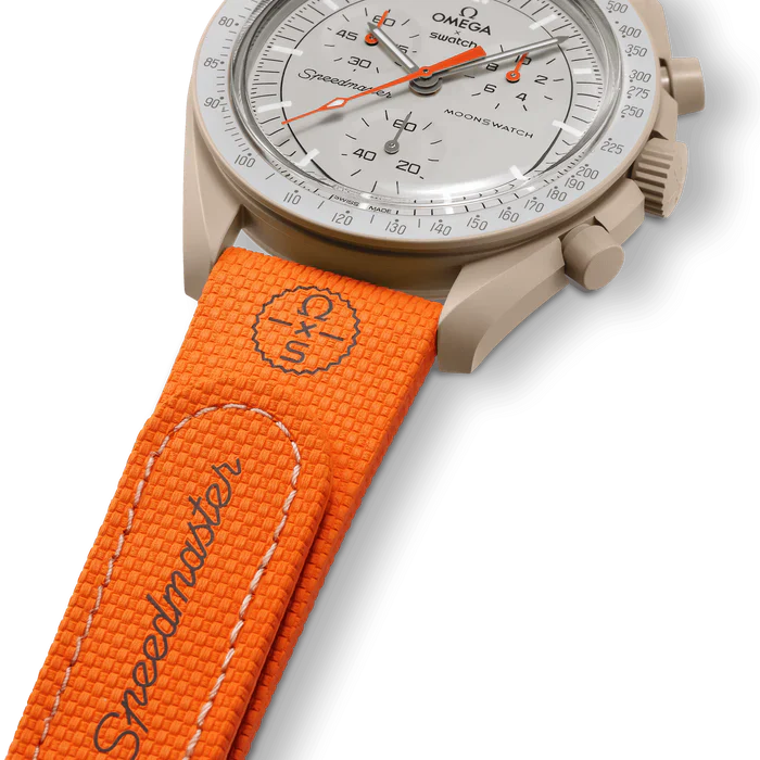 MOONSWATCH ORANGE/SAND RUBBER