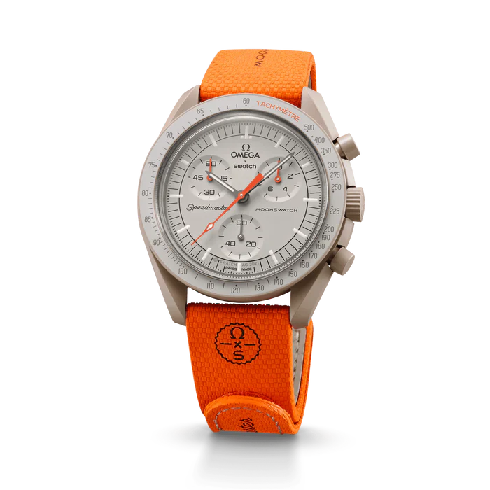 MOONSWATCH ORANGE/SAND RUBBER