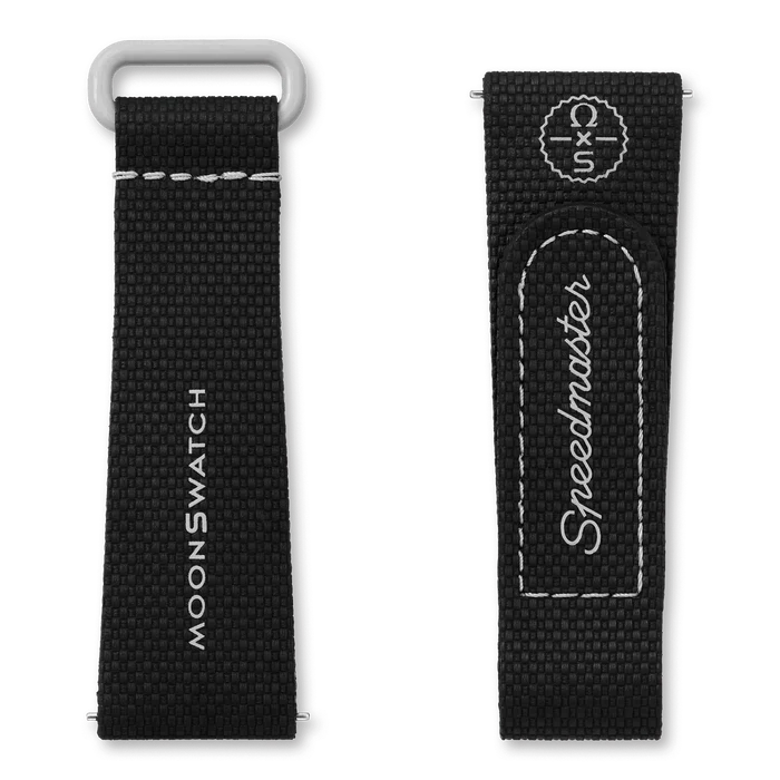 MOONSWATCH BLACK/GRAY RUBBER