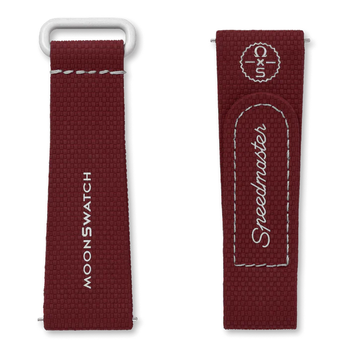 MOONSWATCH BORDEAUX/LIGHT RUBBER GREY