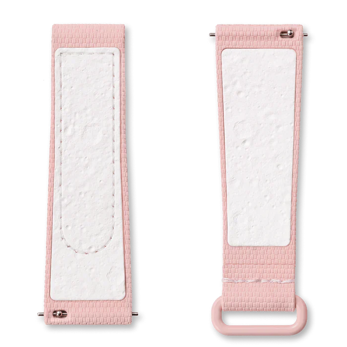 PINK/WHITE RUBBER MOONSWATCH