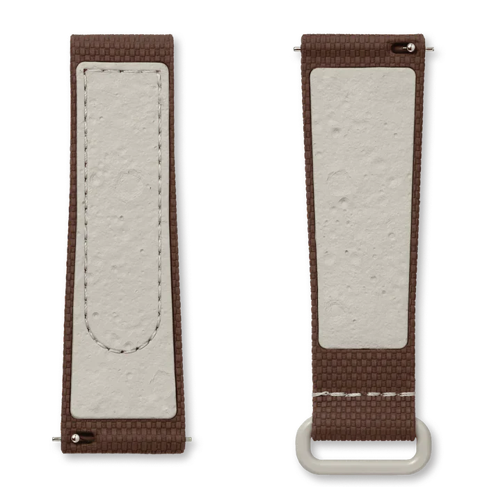 MOONSWATCH BROWN BEIGE RUBBER