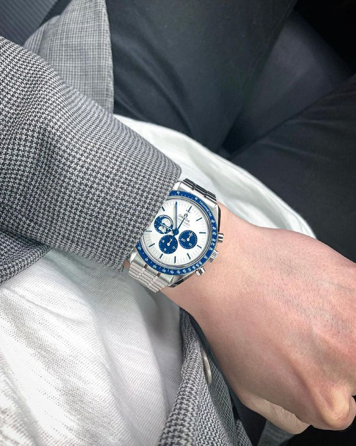 Speedmaster Silver Snoopy Stainless Steel Bracelet