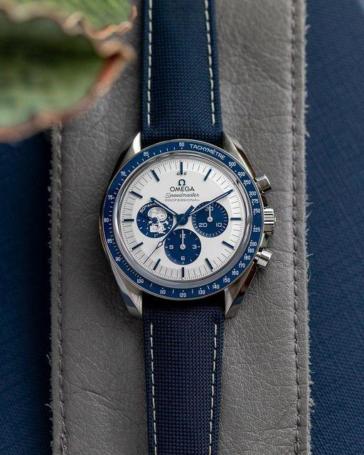 Omega Speedmaster Silver Snoopy Anniversary Series