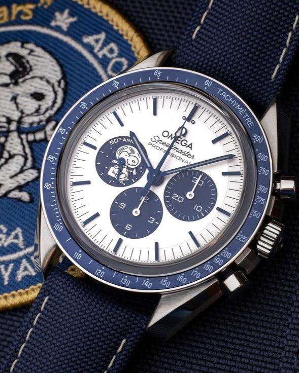 Omega Speedmaster Silver Snoopy Anniversary Series
